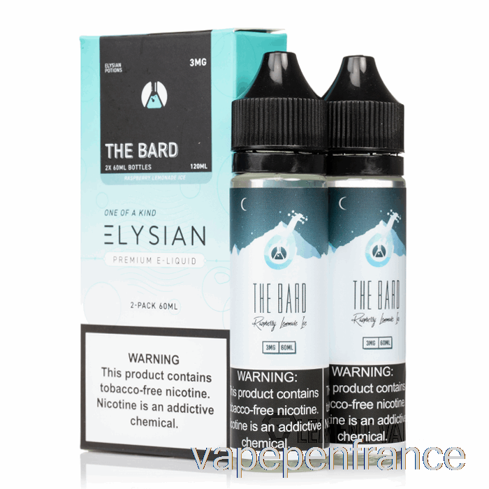 Le Barde - Laboratoires Elysian - Stylo Vape 120 Ml 3 Mg